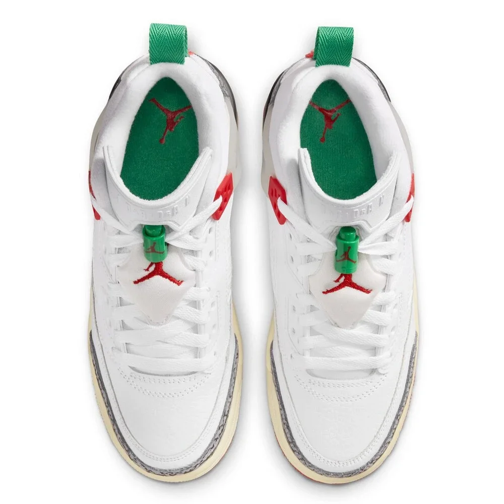 Nike Air Jordan Spizike GS White Cement Red Green FQ3950-109 Size 5.5Y New